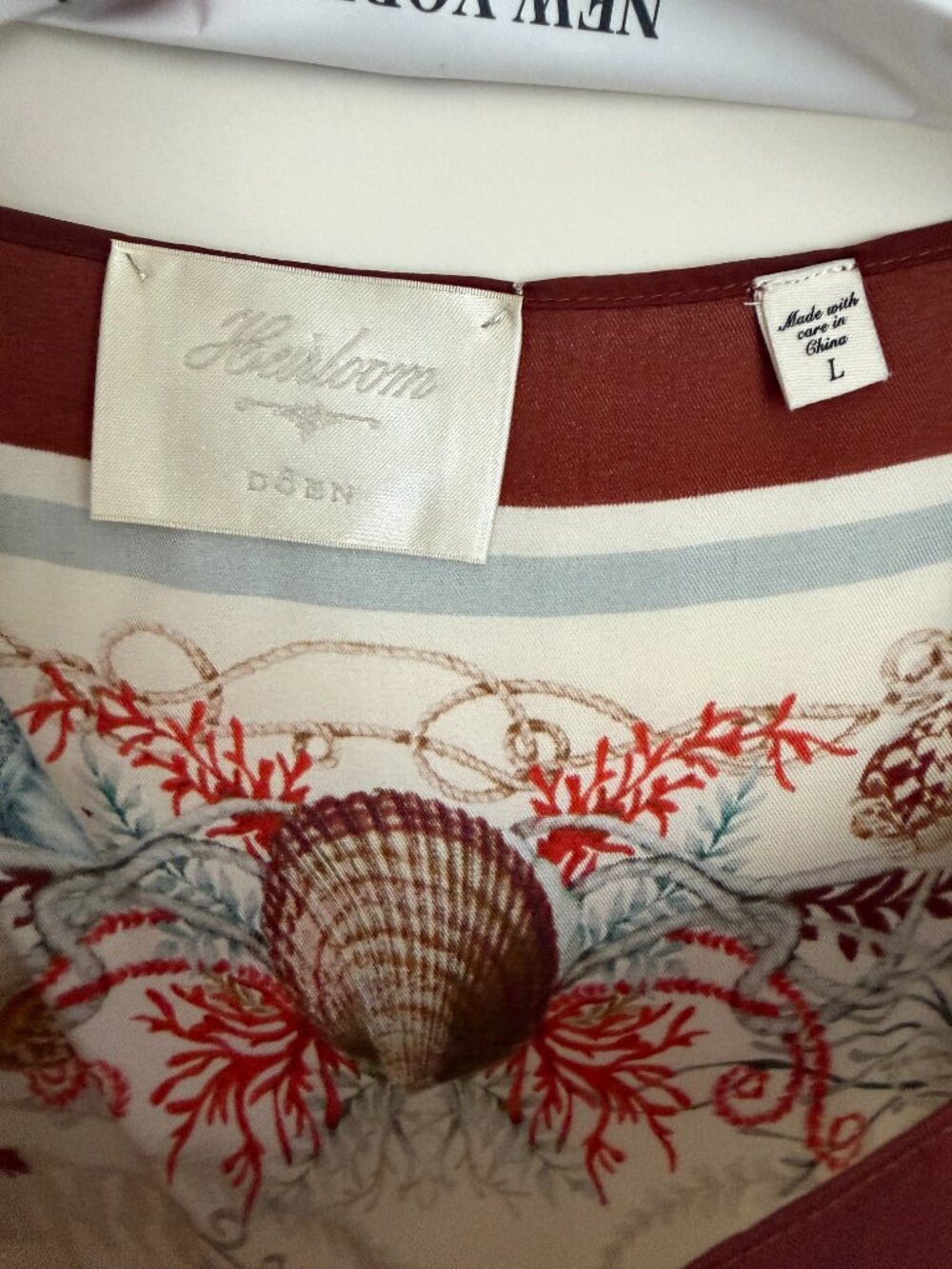 Dôen Malia Dress in the Coquillages des Biarritz print - Picture 4 of 5